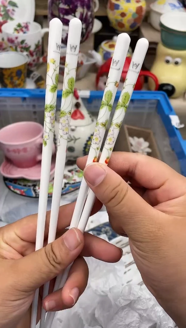 【闪购商品】瓷片两双筷子默认微瑕,看清尺寸品相再拍