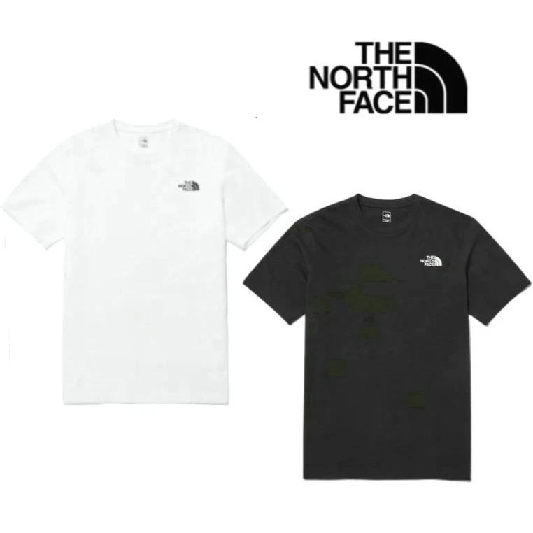 THE NORTH FACE/北面经典小标纯色T恤男女圆领情侣休闲夏季短袖