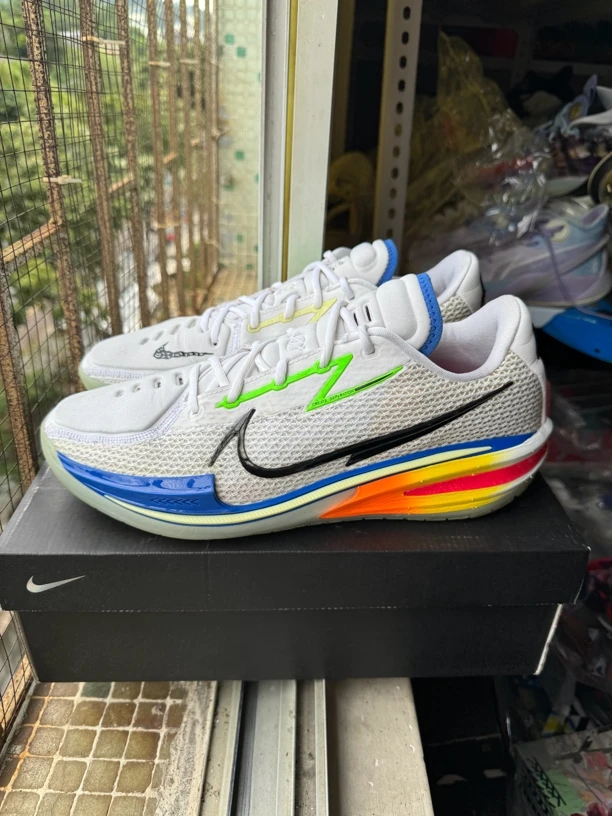 46码/Nike gt1.0耐高白蓝 95新成色 公价4999 篮球鞋