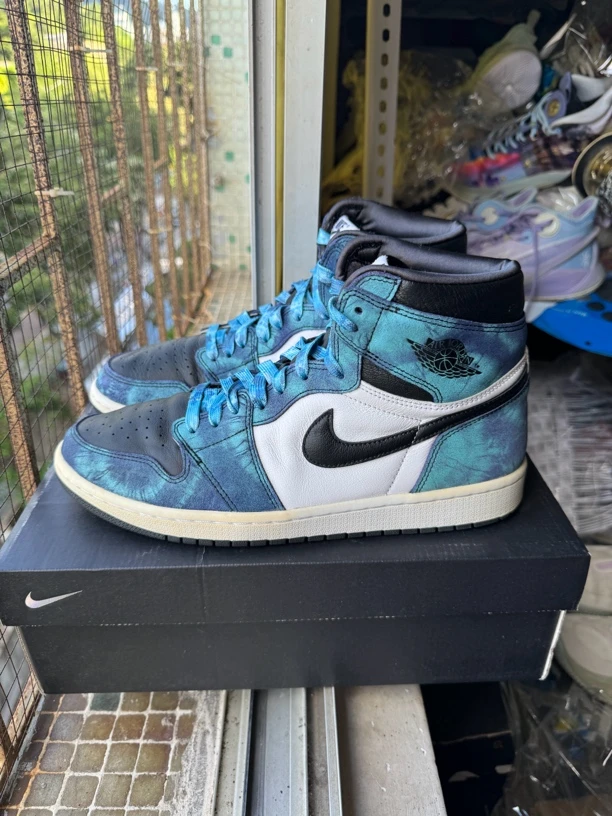 44码/Jordan AJ1扎染 9新成色 公价1709 篮球鞋