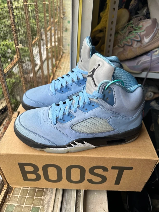 43码/jordan AJ5北卡蓝 97新成色 公价1599 篮球鞋