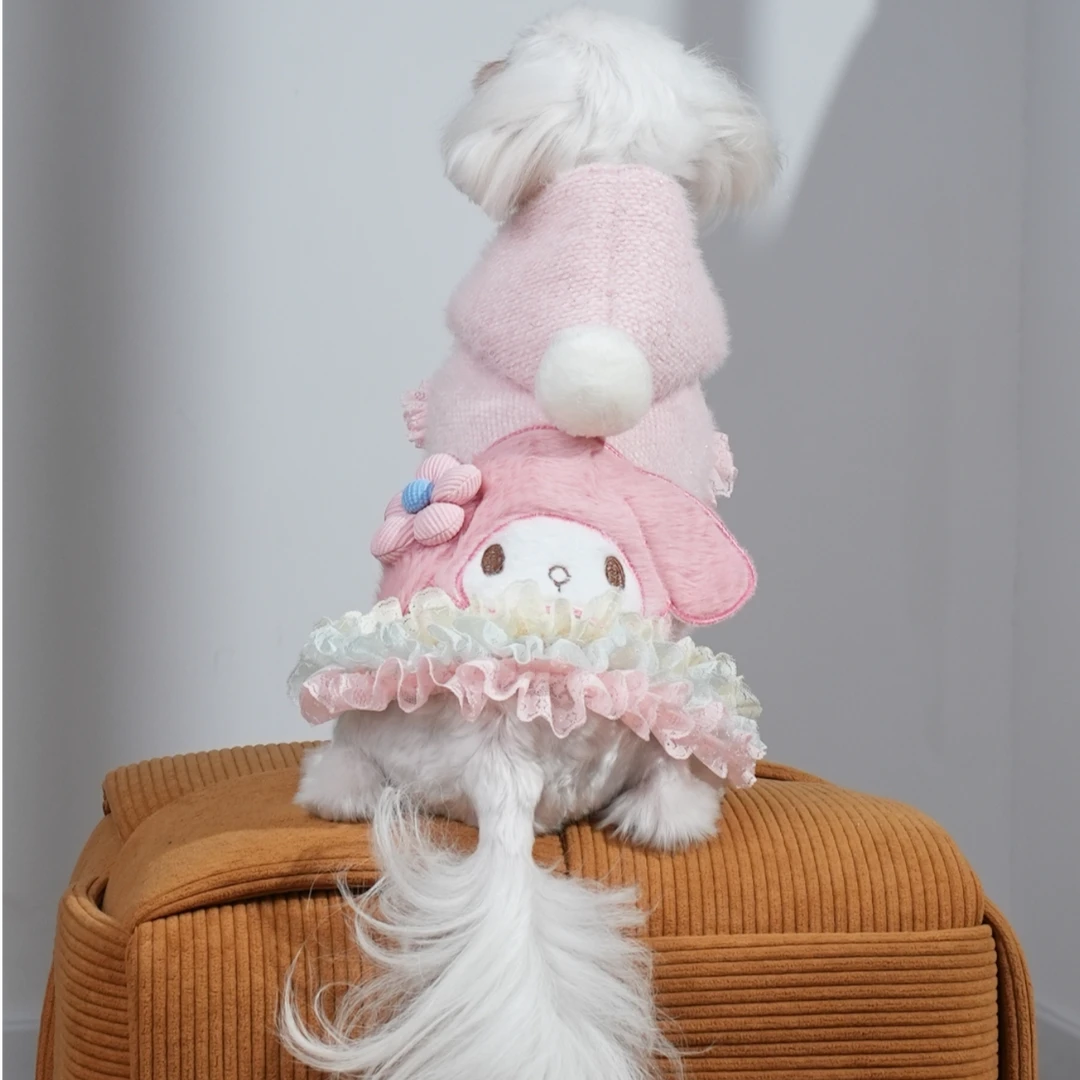 Petstrism宠物摩登冬季狗狗衣服万圣节泰迪比熊博美小猫服装衣服