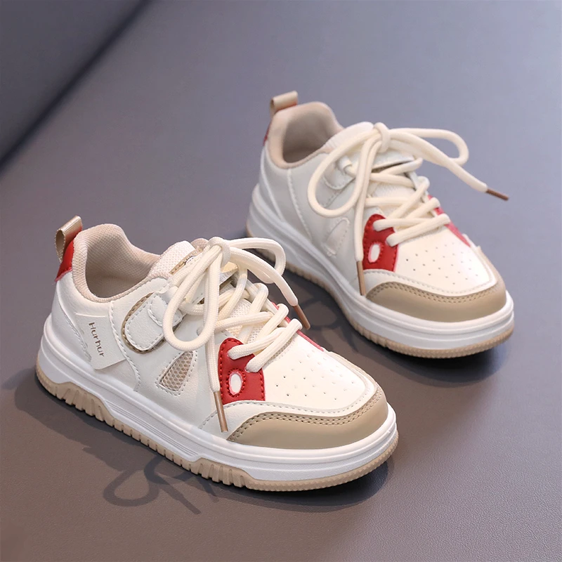 春季儿童透气休闲板鞋时尚韩版百搭男童防滑运动女宝宝跑步单鞋