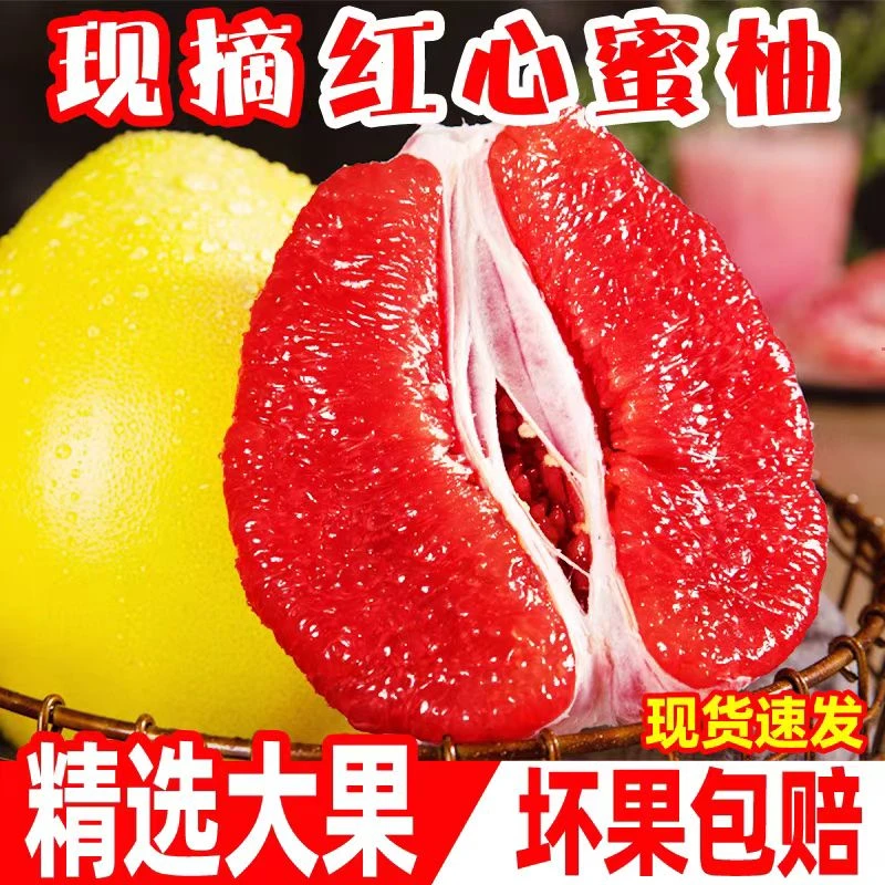 鲜菲尚老树果红心柚4.5-9斤包邮当季新鲜水果大香甜多汁送礼佳品