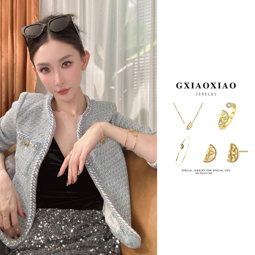 坠链均925银仿水晶 GXX GX1 GD2 GH1 GZ1 时尚气质高级感项链女款