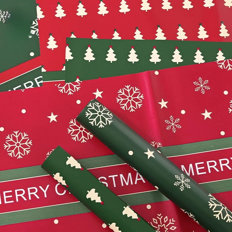 薏伶 冬季限定系列包装纸58×58cm高档鲜花礼物节日礼品包装材料