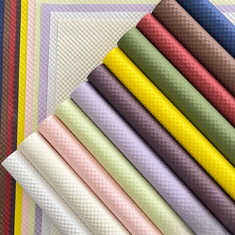 薏伶 100g圆点压纹纸10张防水牛皮纸进口材料50×50cm花艺包装纸