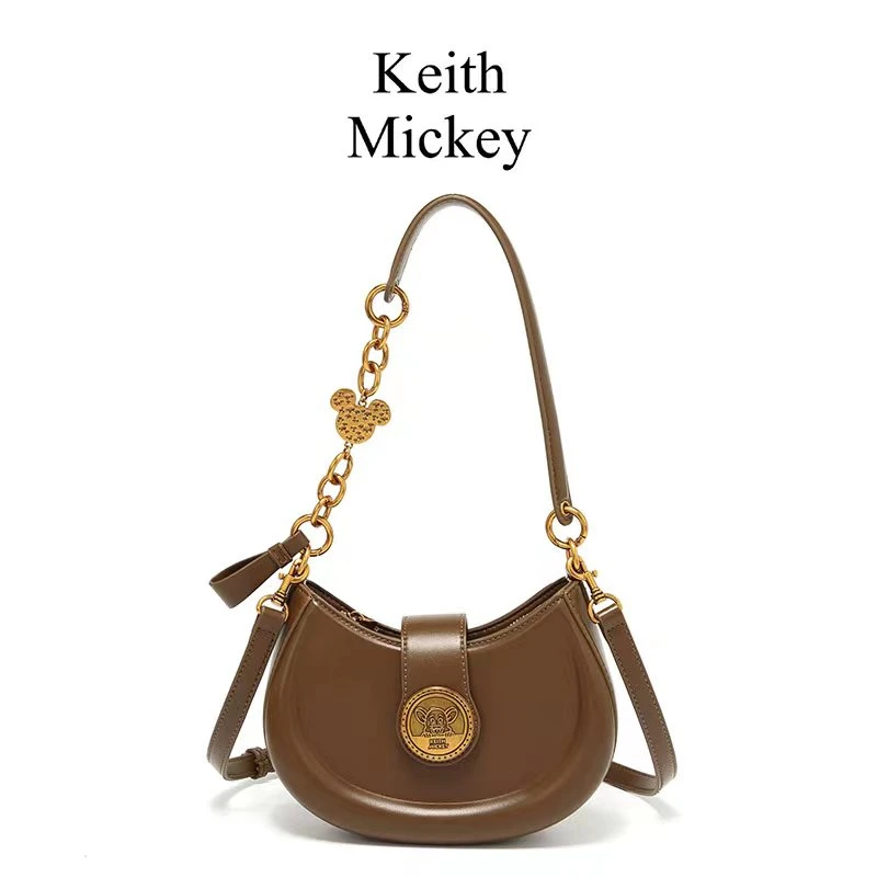 腋下路易思琳娜8935新款KEITH MICKEY/凯斯米琦甜甜圈包包2024新