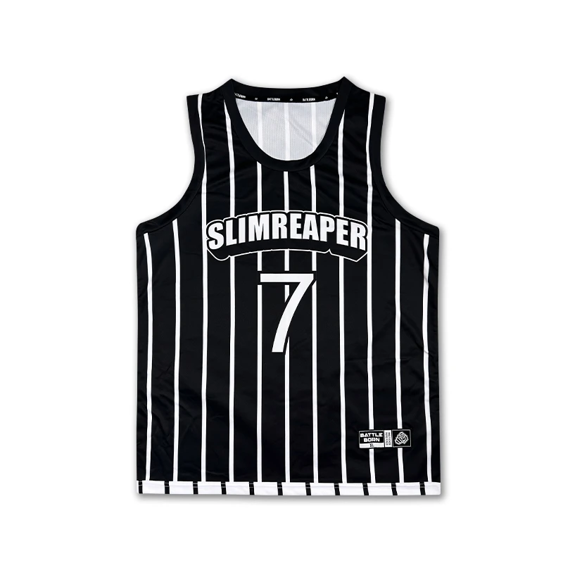 [斗者]slimreaper篮球服街球比赛队服街头背心训练篮球衣可定制