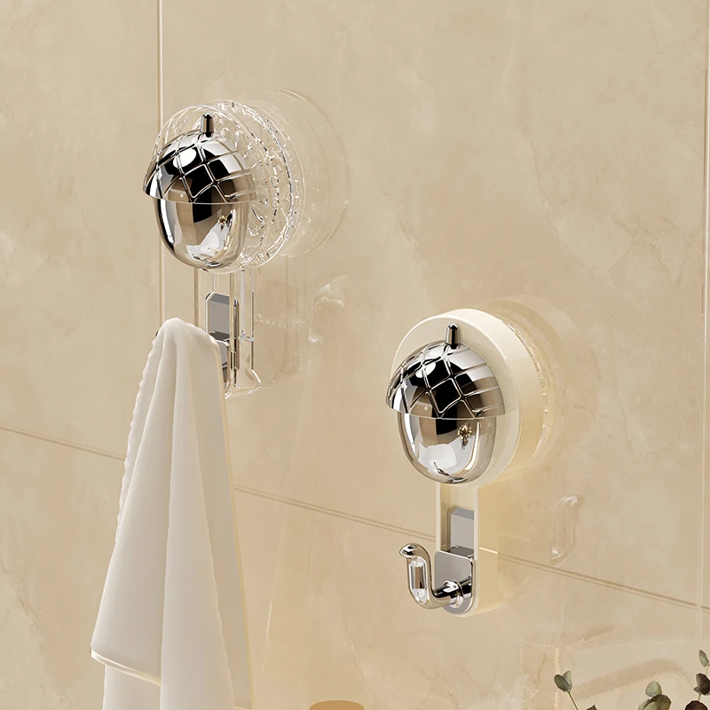 轻奢家用吸盘挂钩浴室厨房卫生间免打孔壁挂式粘钩挂钩