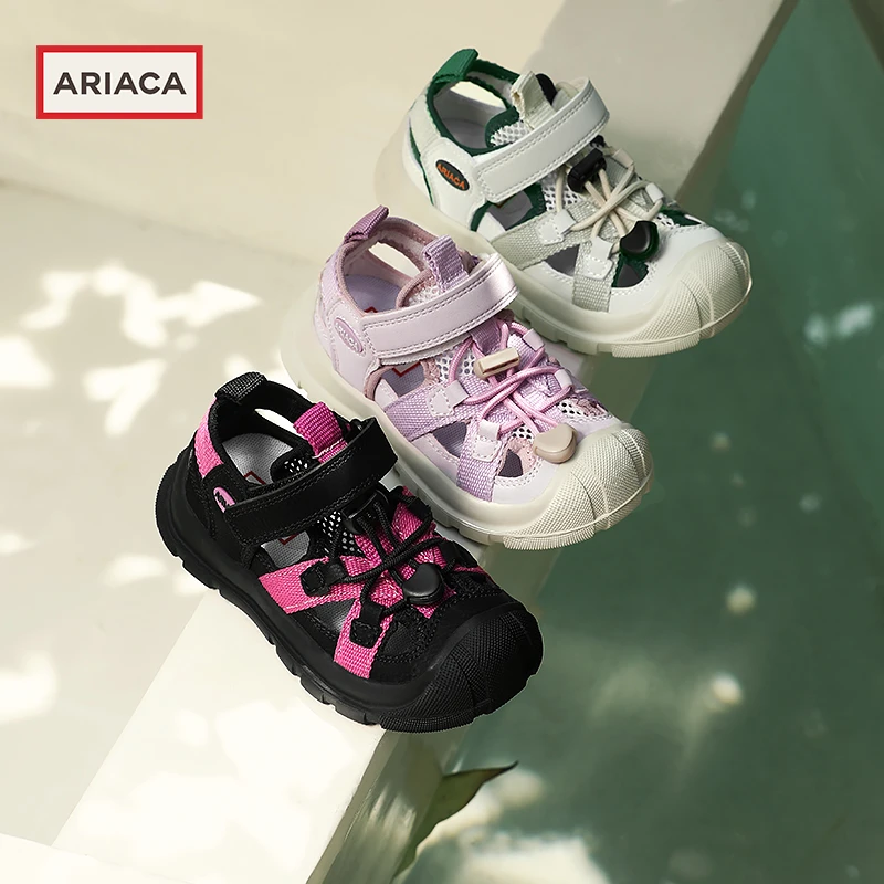 ARIACA艾芮苏女童运动鞋百搭新款夏季儿童溯溪鞋软底透气休闲鞋