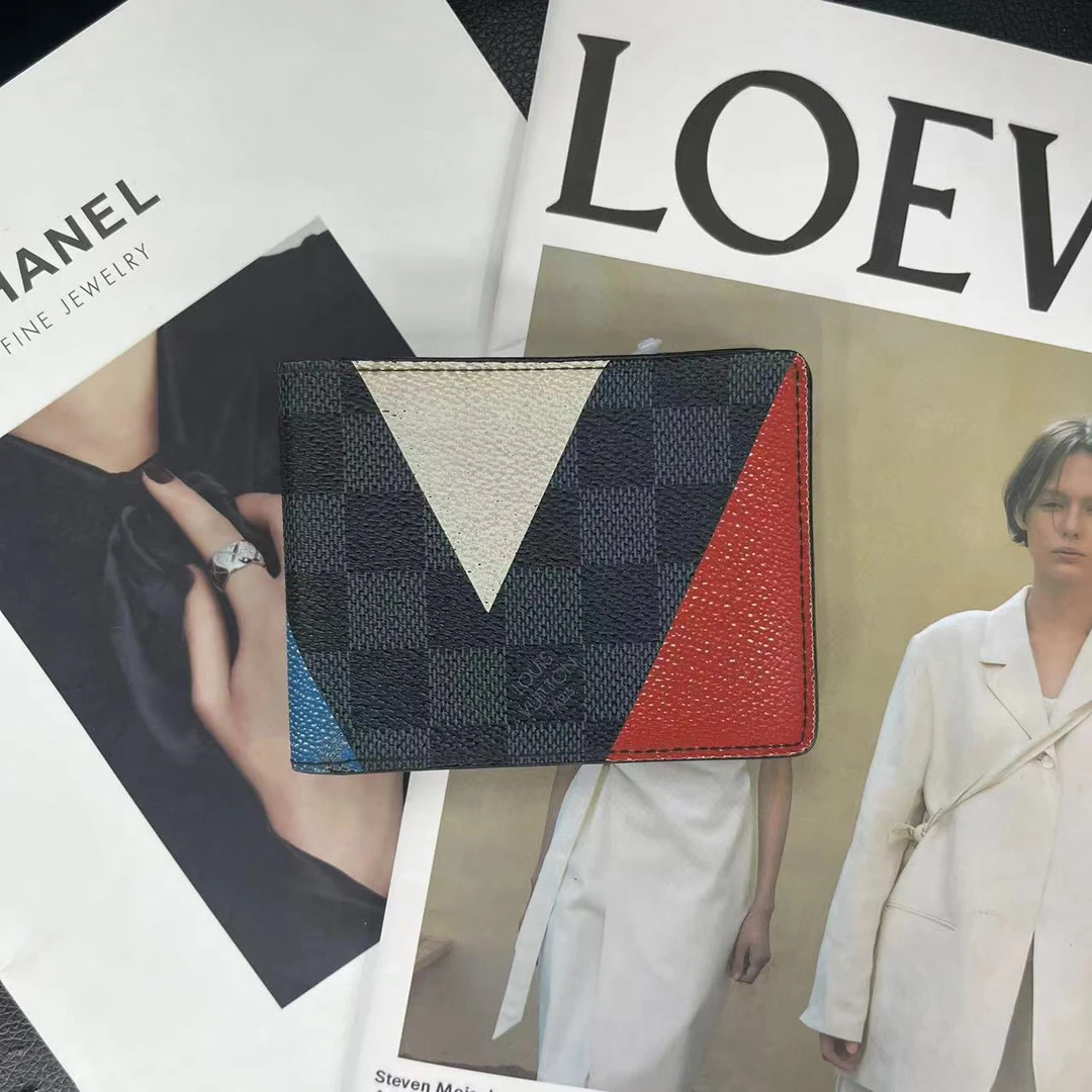 95新 LouisVuitton/路易威登 捐金沉珠/LV/美洲杯帆船卡包
