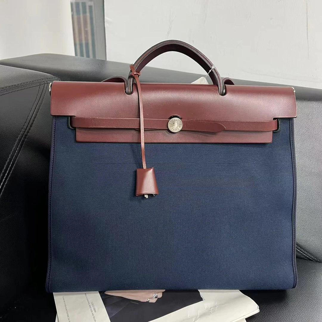 95新 Hermes/爱马仕 捐金沉珠/herbag39cm/X刻
