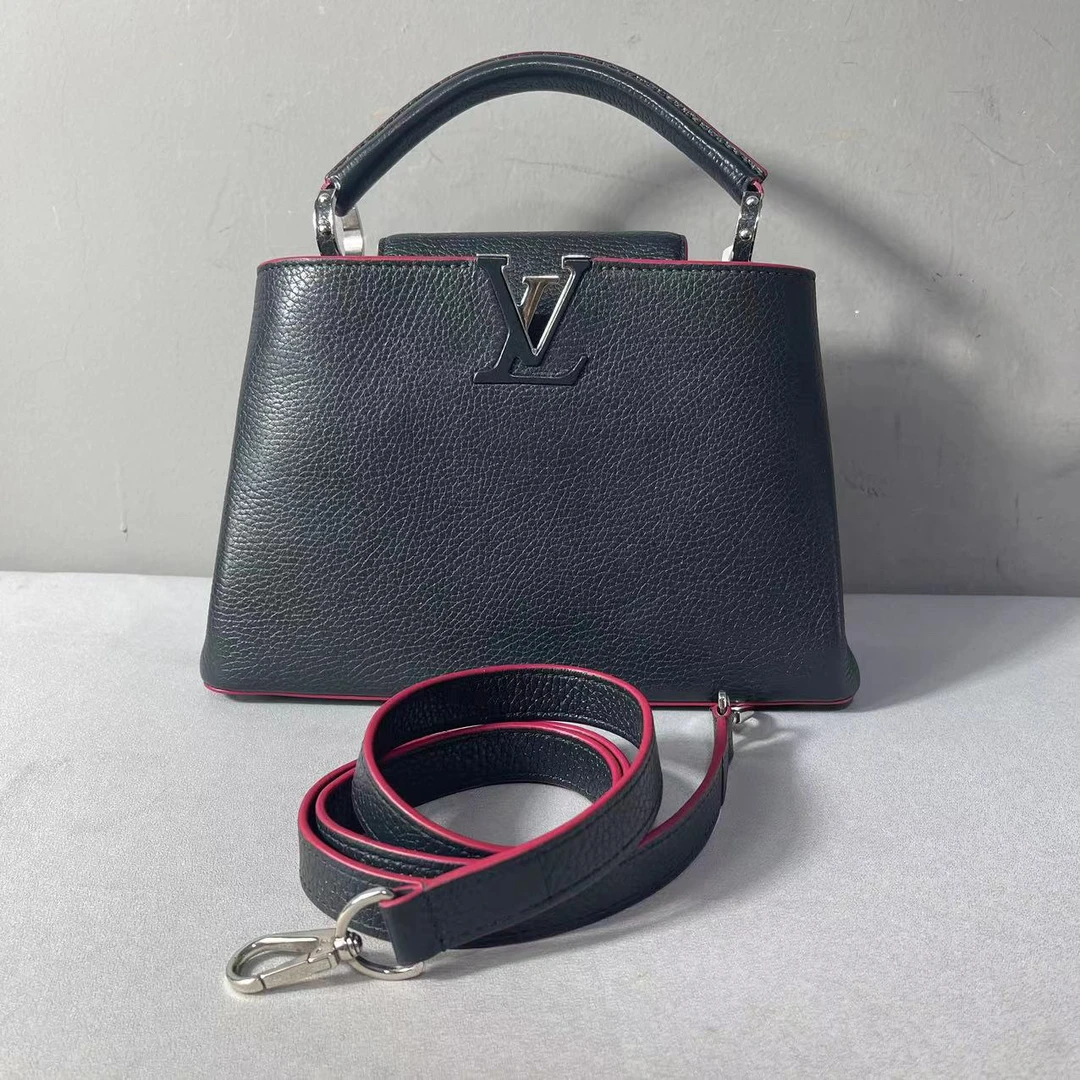 95新 LouisVuitton/路易威登 捐金沉珠/路易威登/LV/cap bb单肩包