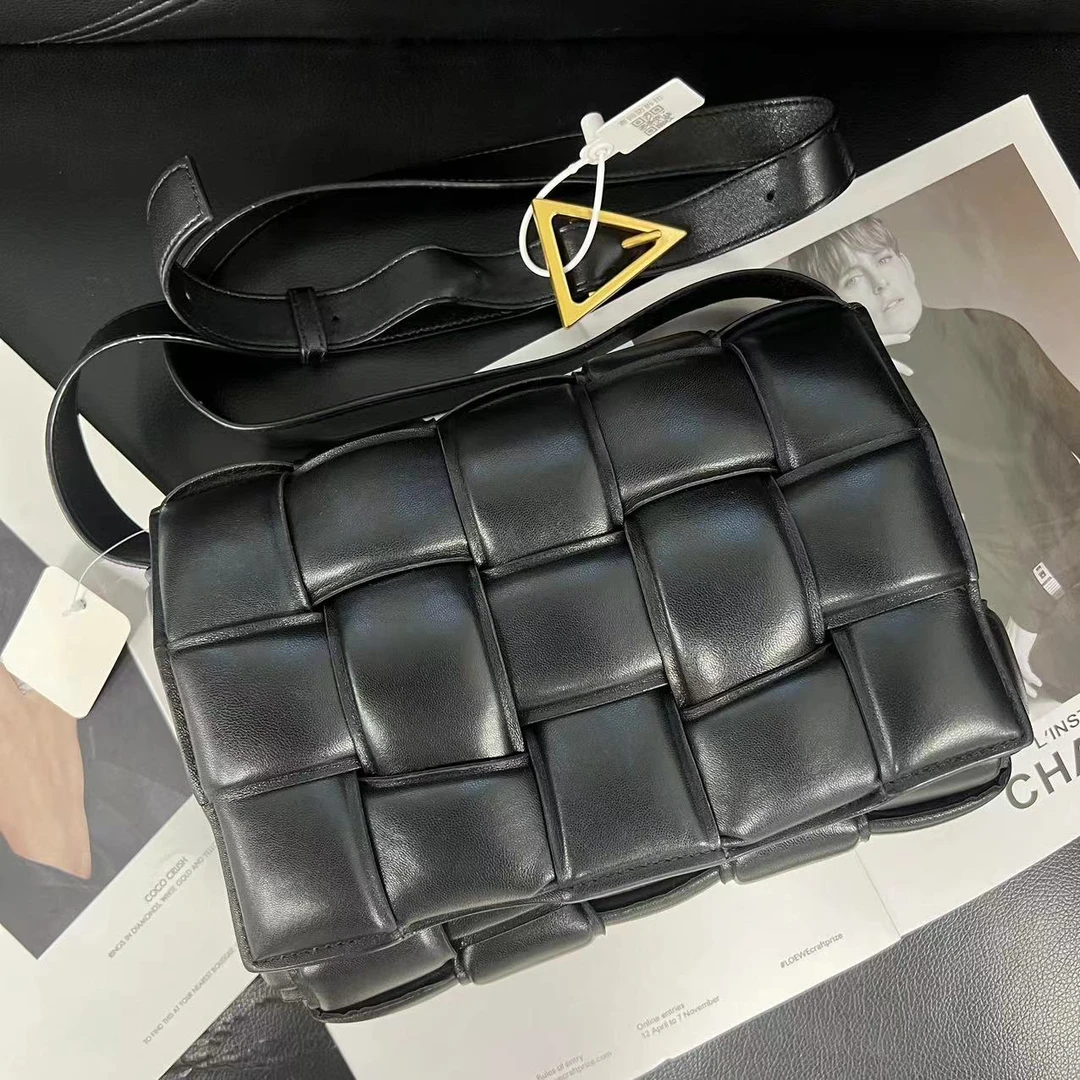 95新 BOTTEGA VENETA/葆蝶家 捐金沉珠/五格豆腐包