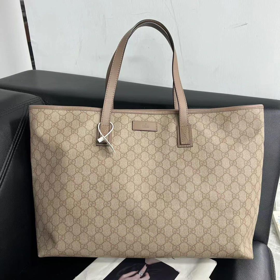 95新 GUCCI/古驰 捐金沉珠/托特包