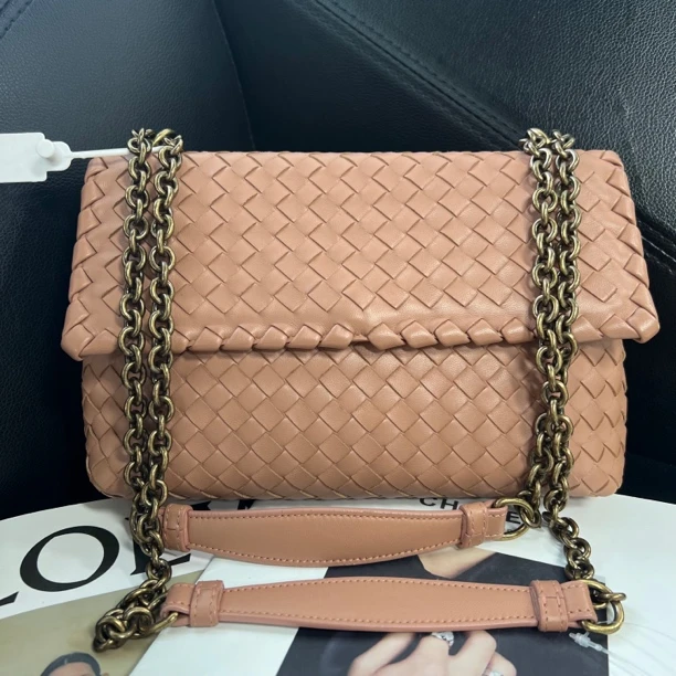 95新 BOTTEGA VENETA/葆蝶家 捐金沉珠/奥林匹亚单肩包