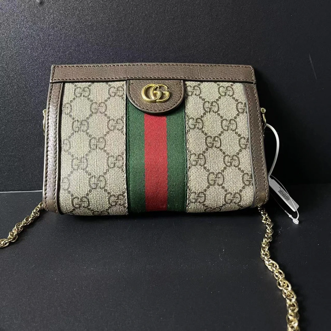 95新 GUCCI/古驰 捐金沉珠/古驰/Gucci/mini夹子