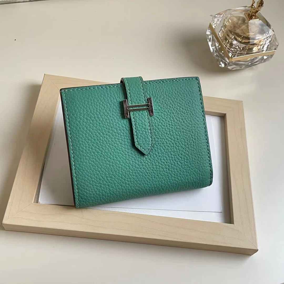 【吴姐定制】5120 女士百搭银扣钱包