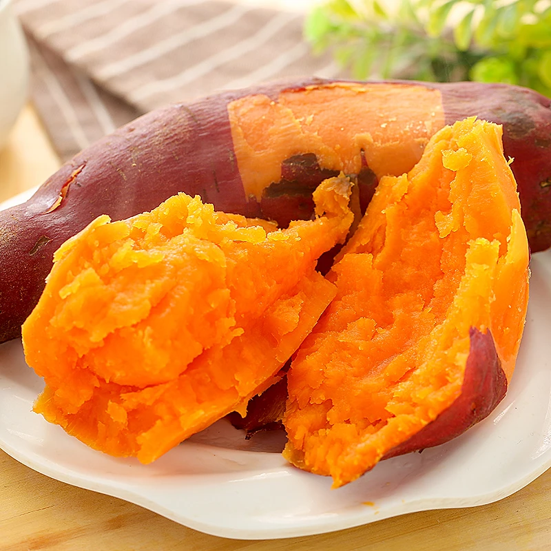 桂阳高山沙地西瓜红蜜薯软糯香甜天然粗粮是食品板栗烤红薯精选果