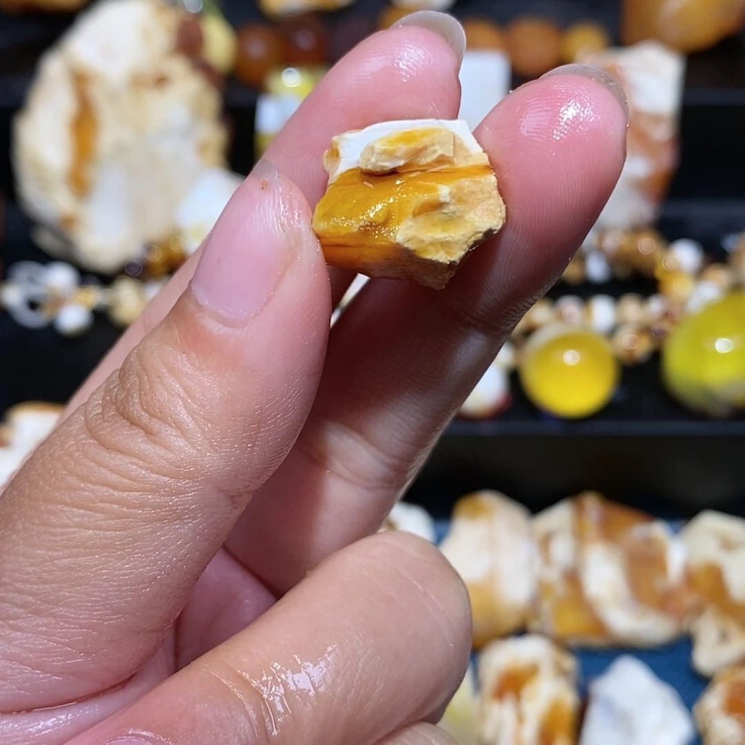 【闪购商品】定制琥珀未镶嵌@*胖