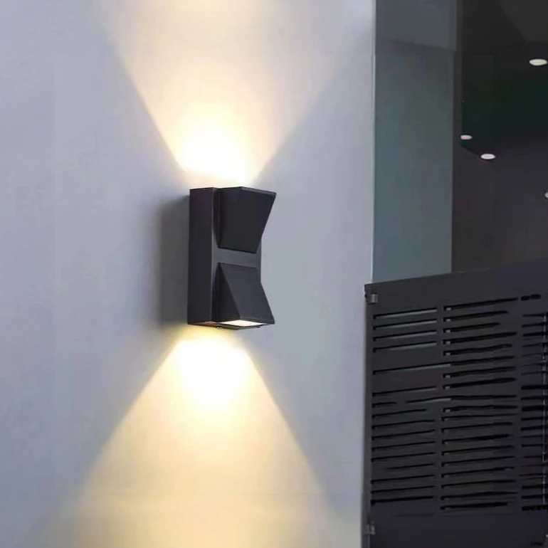 简约创意室内户外防水外墙室外发光酒店壁灯走廊楼梯阳台墙壁灯