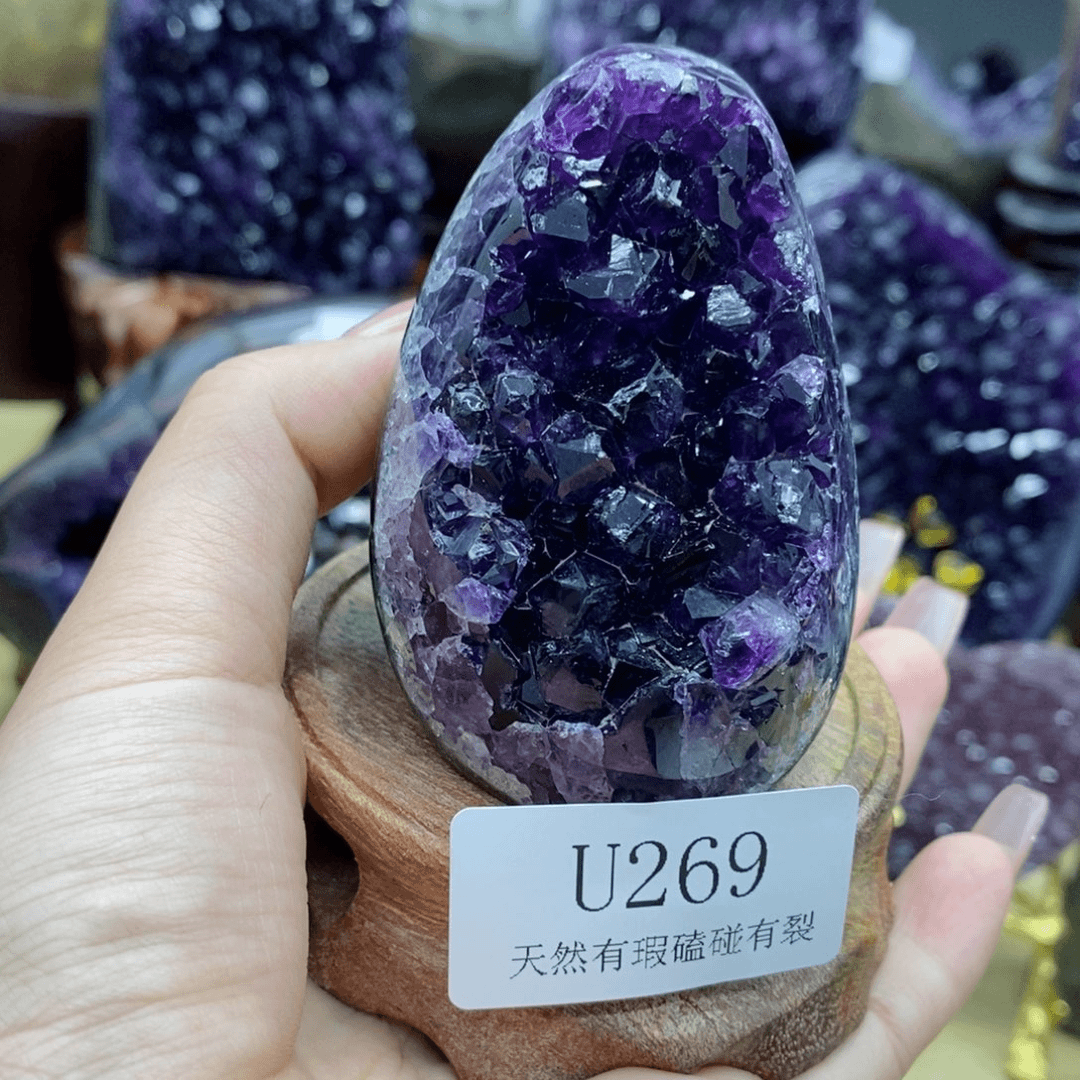 紫晶大型摆件（非配饰）未镶嵌