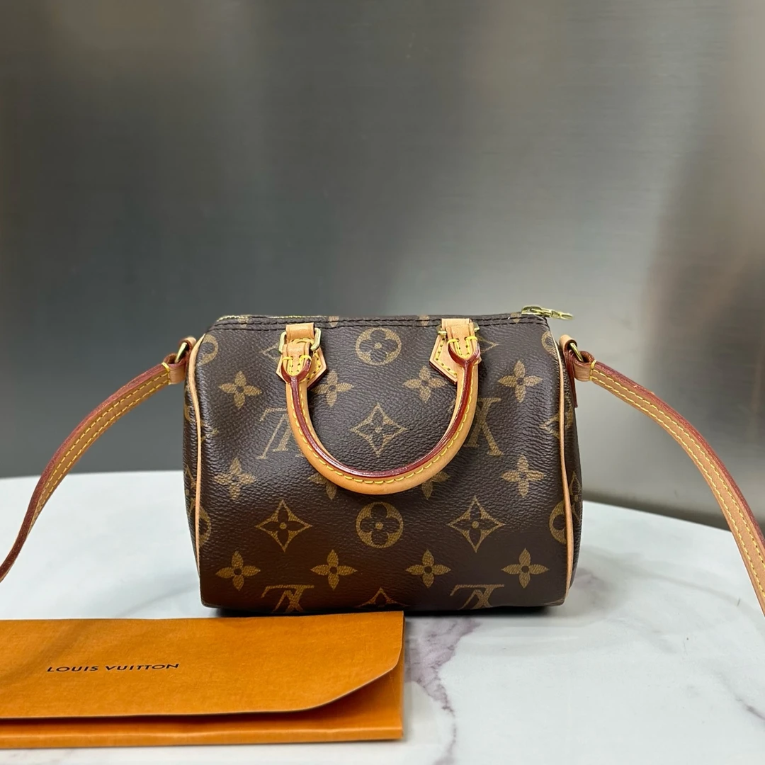 箱包/单肩包 LV speedy nano老花 经典永不过时
