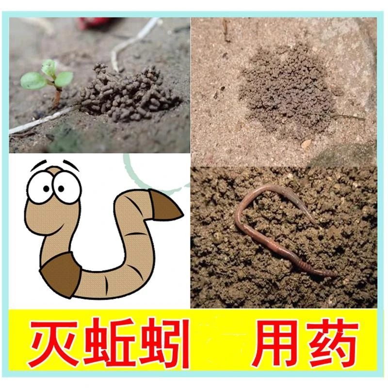 杀蚯蚓用药通用化妆室厕所花盆土壤除虫灭蚯蚓的药地下害虫杀虫