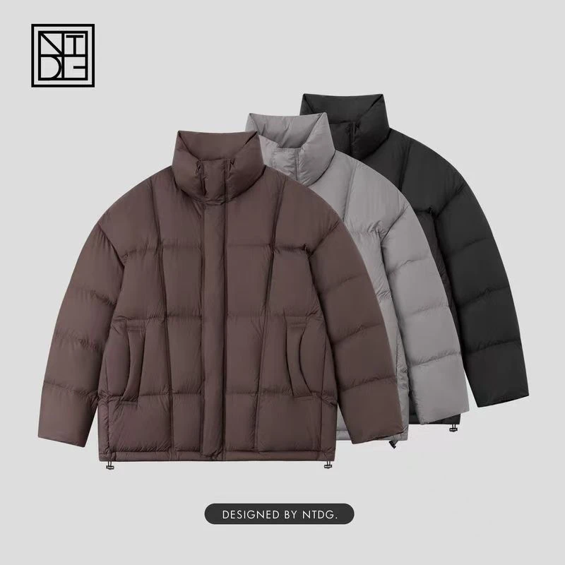 90白鸭绒云朵泡芙系列无胆高蓬松25D三防轻量化羽绒服男装外套653