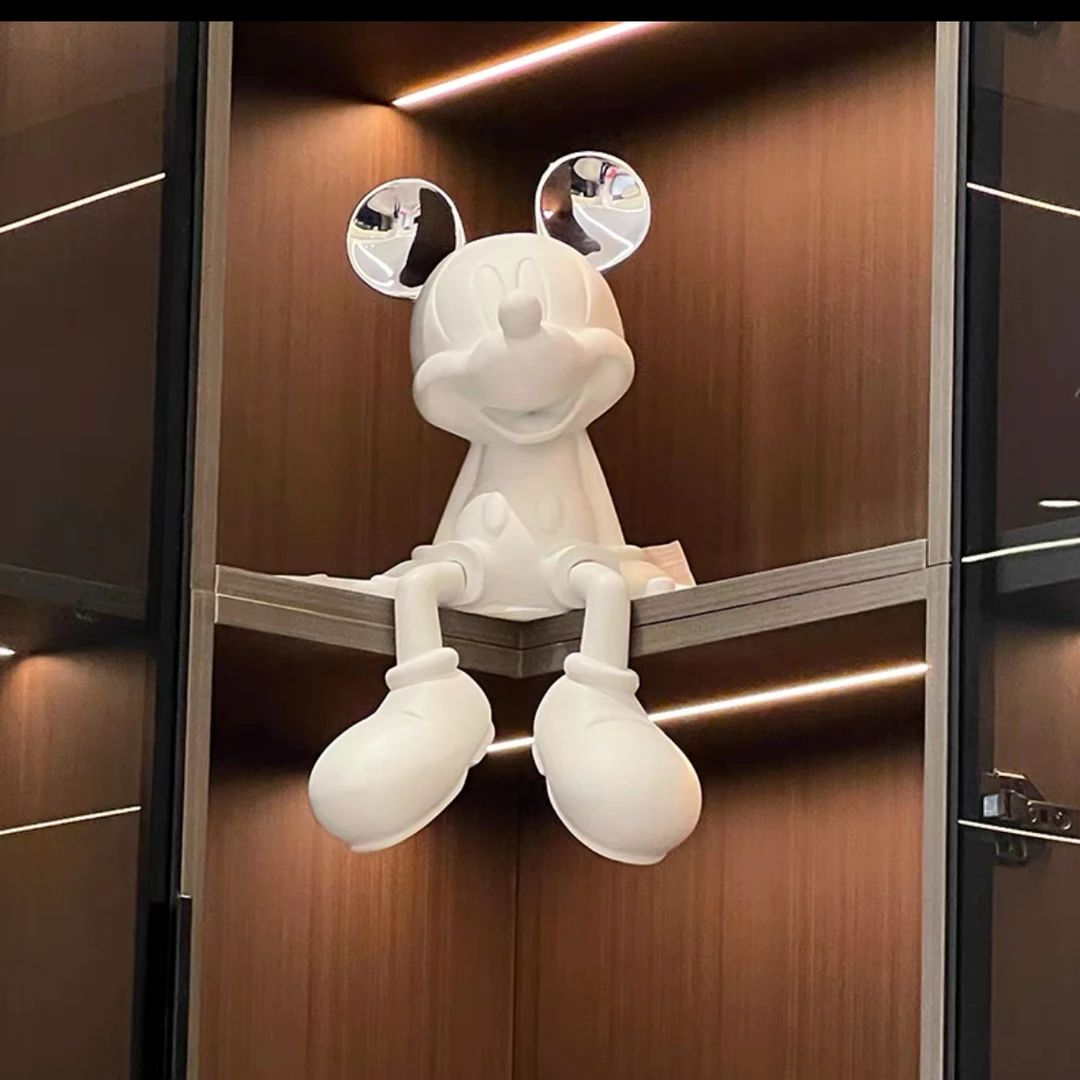 现代简约轻奢米奇米老鼠客厅电视柜酒柜儿童房仔摆件家居装饰书房