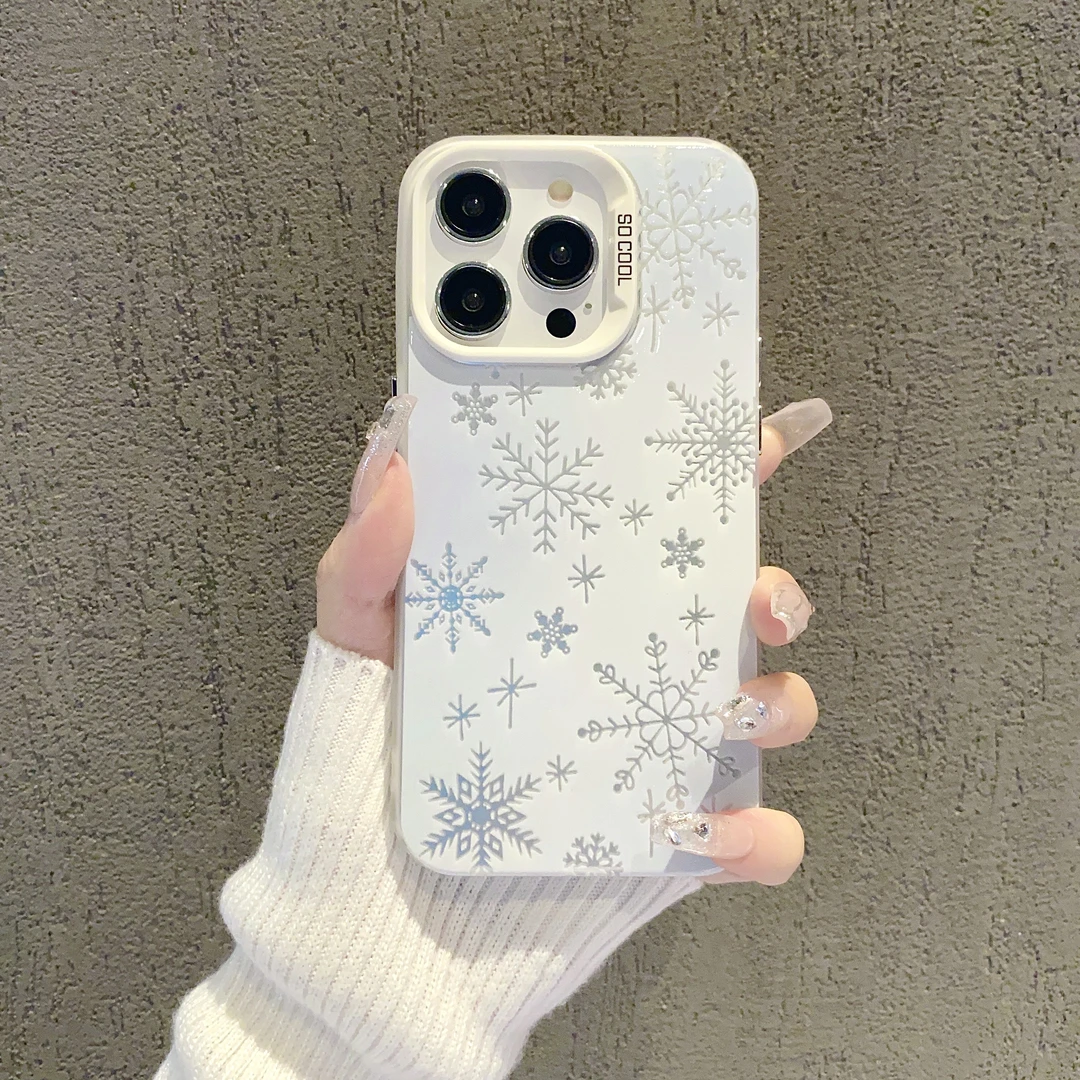 高端彩银适用苹果15/iphone/华为荣耀/vivo/oppo/小米手机壳防摔