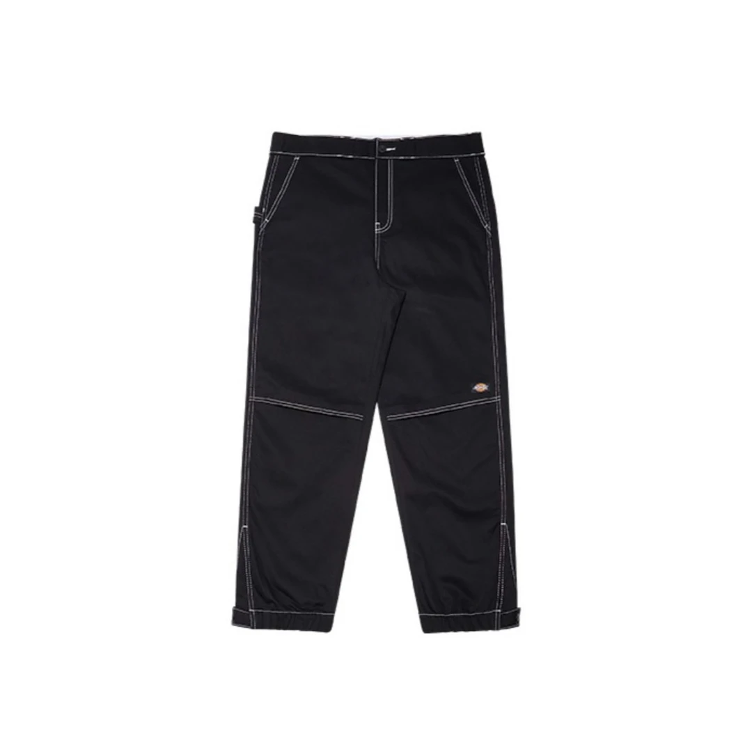 DK009414 Dickies 明线装饰束脚休闲长裤 男款 黑色/卡其色