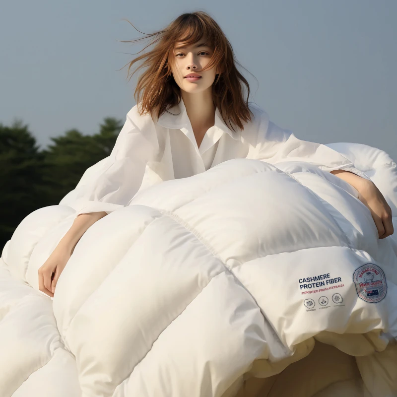 【酒店睡感】子母被二合一拉链款被子冬被超柔软家用加厚保暖棉被芯