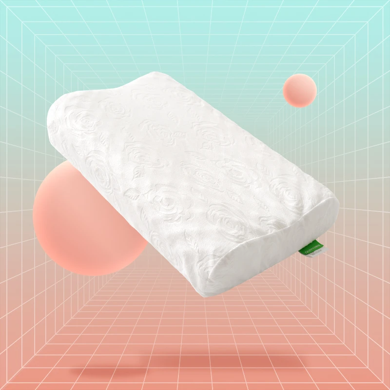 【福袋】全友家居泰国进口乳胶原液人体工学乳胶枕DX110031