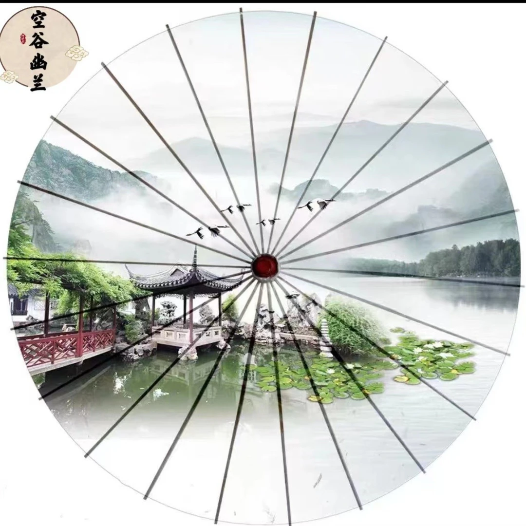 【佳琦舞具】中国古典舞（雨巷佳人）同款防雨加厚工艺纯手工古风舞伞