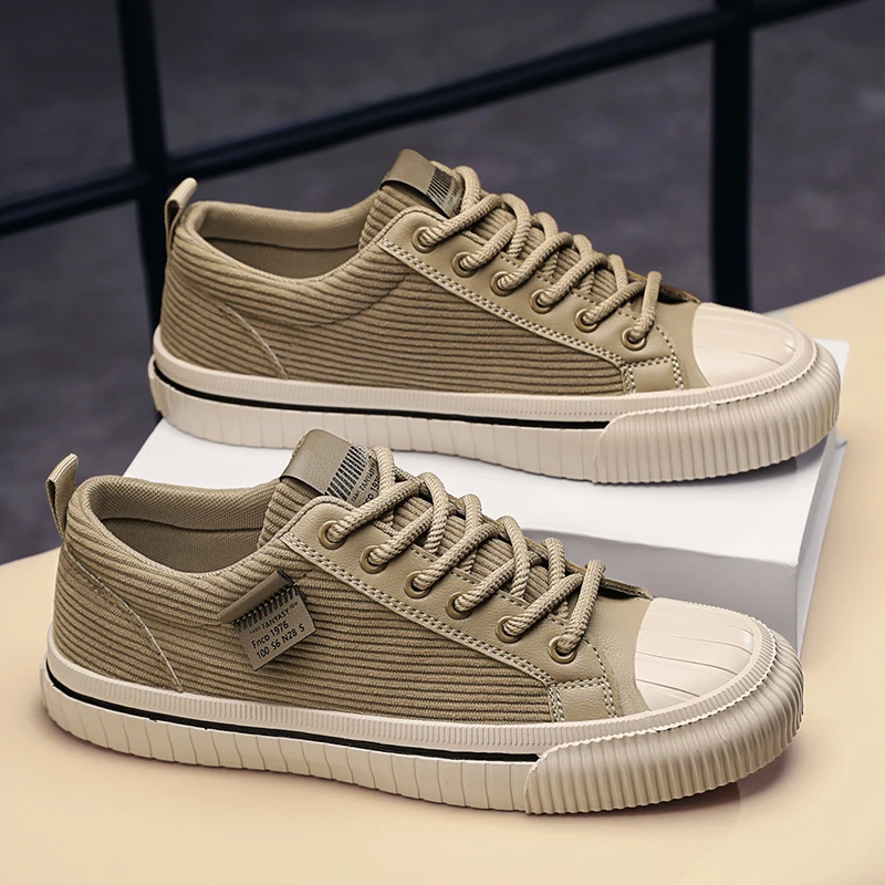 森刻2025休闲男鞋夏季新款超火潮牌低帮软底时尚百搭休闲运动板鞋