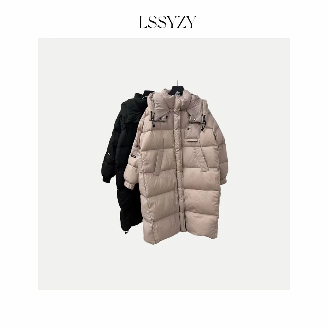 简约时尚长款羽绒服0972#