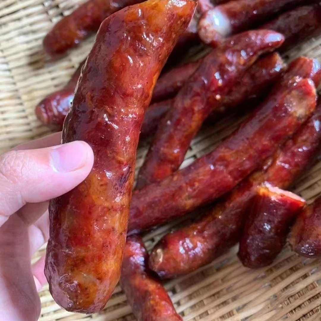 土家烟熏腊香肠真空包装