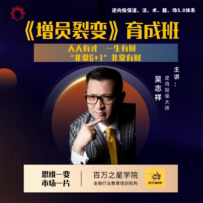 《增员裂变》育成班（王牌速度面谈）