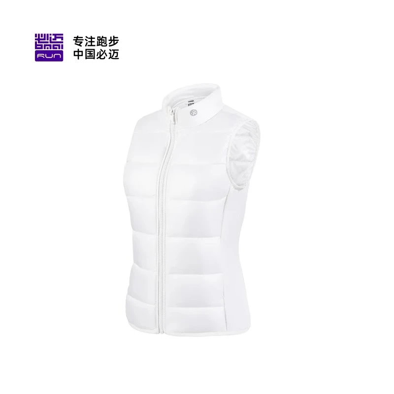必迈无袖秋冬户外跑步训练马甲轻量保暖棉马甲男女休闲运动防风