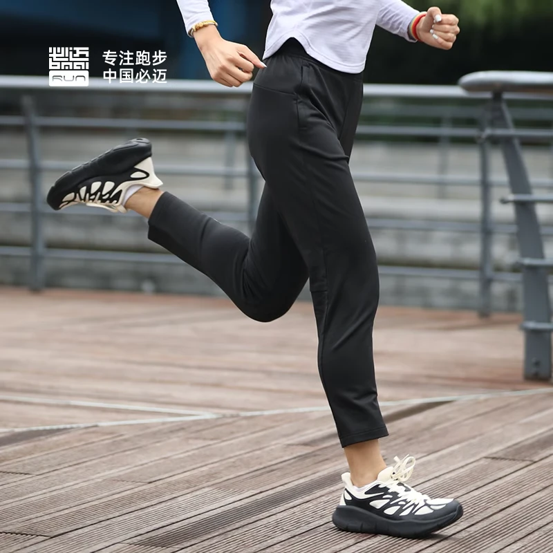 必迈2023秋冬跑步轻弹抓绒长裤男女休闲裤透气运动裤户外弹力超轻