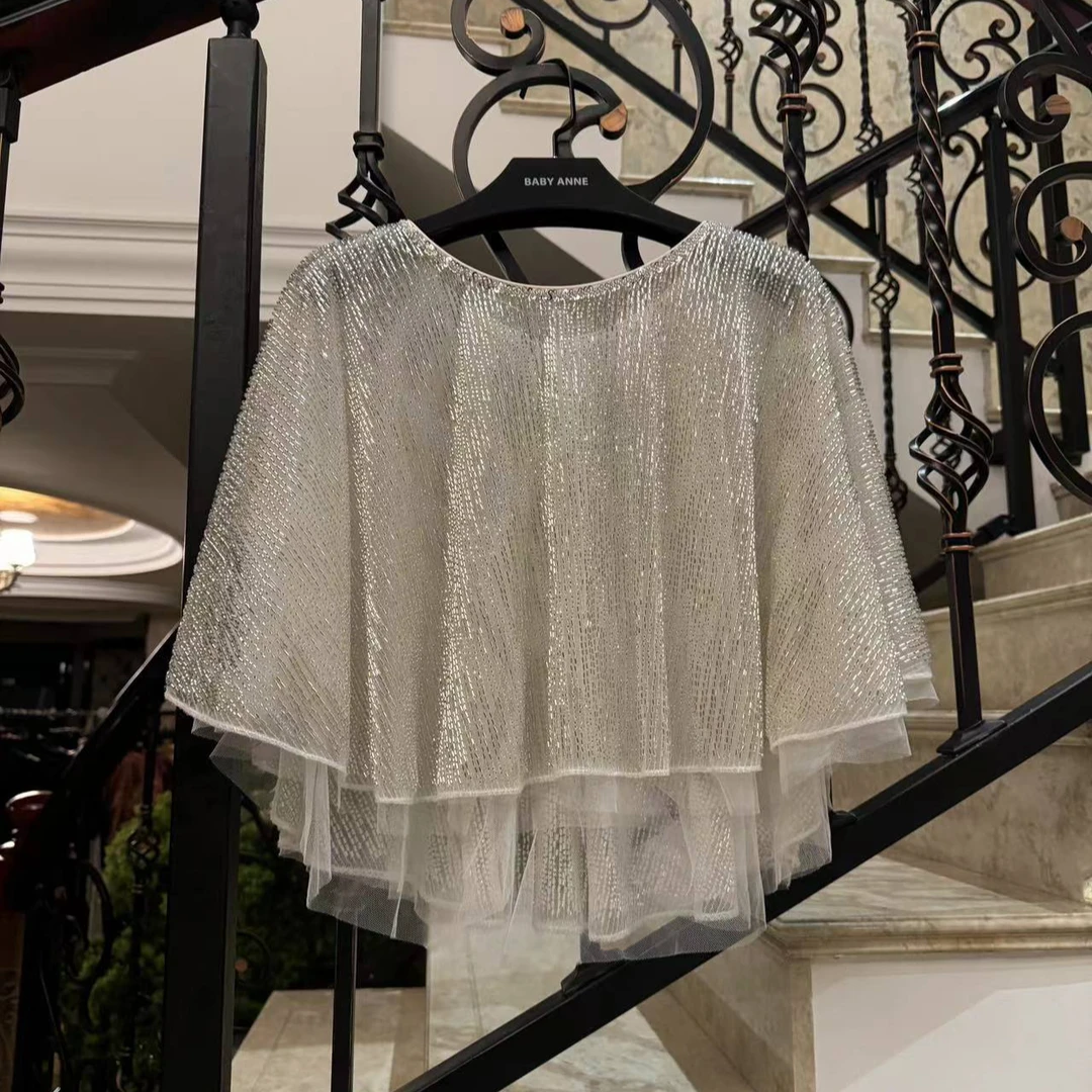 BABY ANNE【Rish Asians】系列-重工管珠外搭斗篷PD241032-C