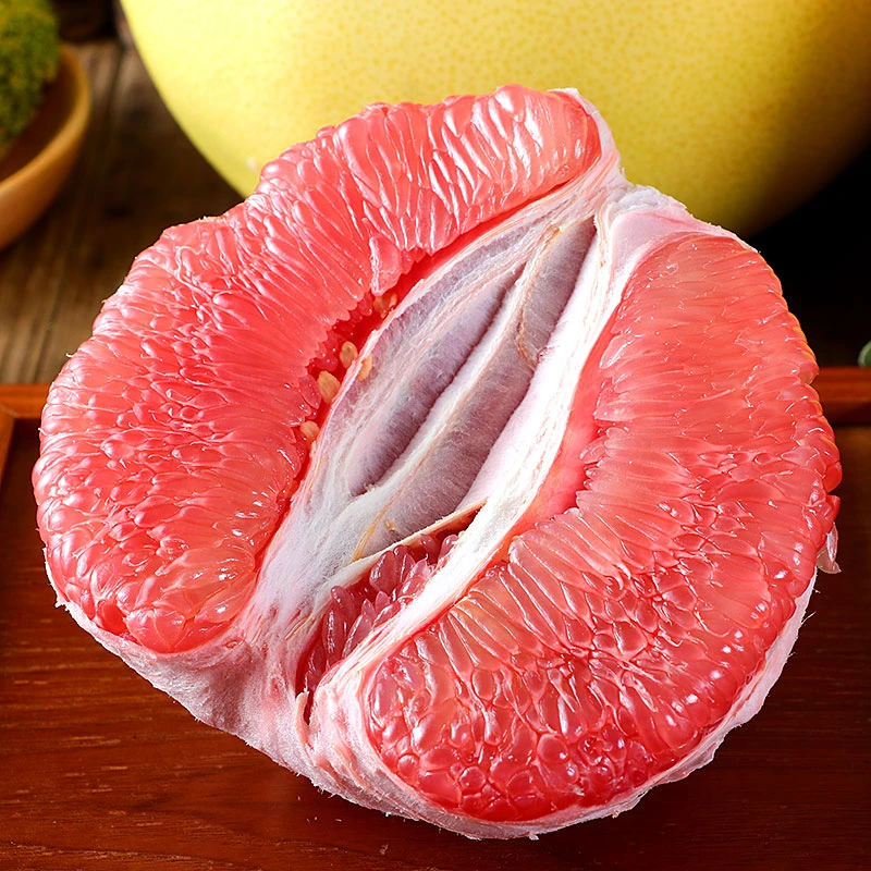 广西南宁蜜柚三红蜜柚新鲜柚子现摘现发红心柚子新鲜水果食用售后