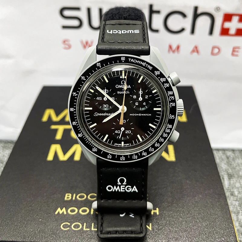 全新未使用 Omega/欧米茄 【金针月球】欧米茄x斯沃琪经典星球系列
