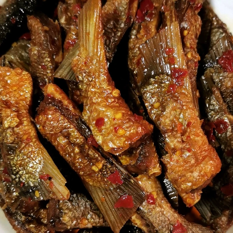 【即食休闲零食】湖南特产香辣鱼尾香辣鱼排香辣鱼下巴营养食用健康