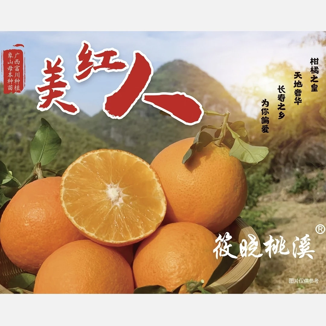 长寿乡爱媛果冻橙红美人花皮橙1±0.2斤自然种植天然浓厚柑橘