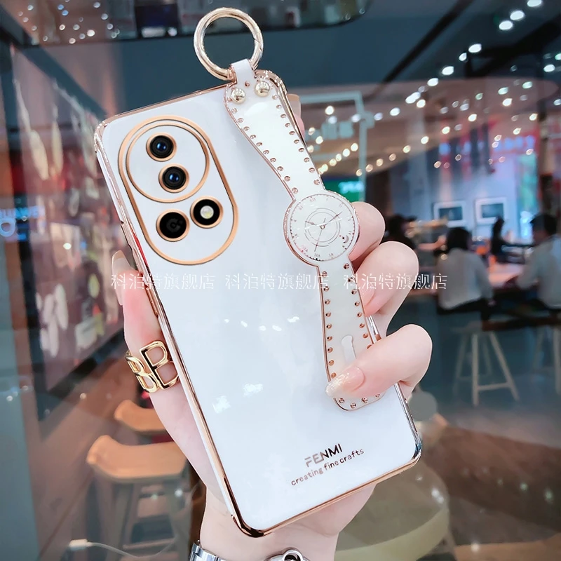 华为nova12手机壳套新款nova12pro腕带支架保护防摔壳ultra活力版