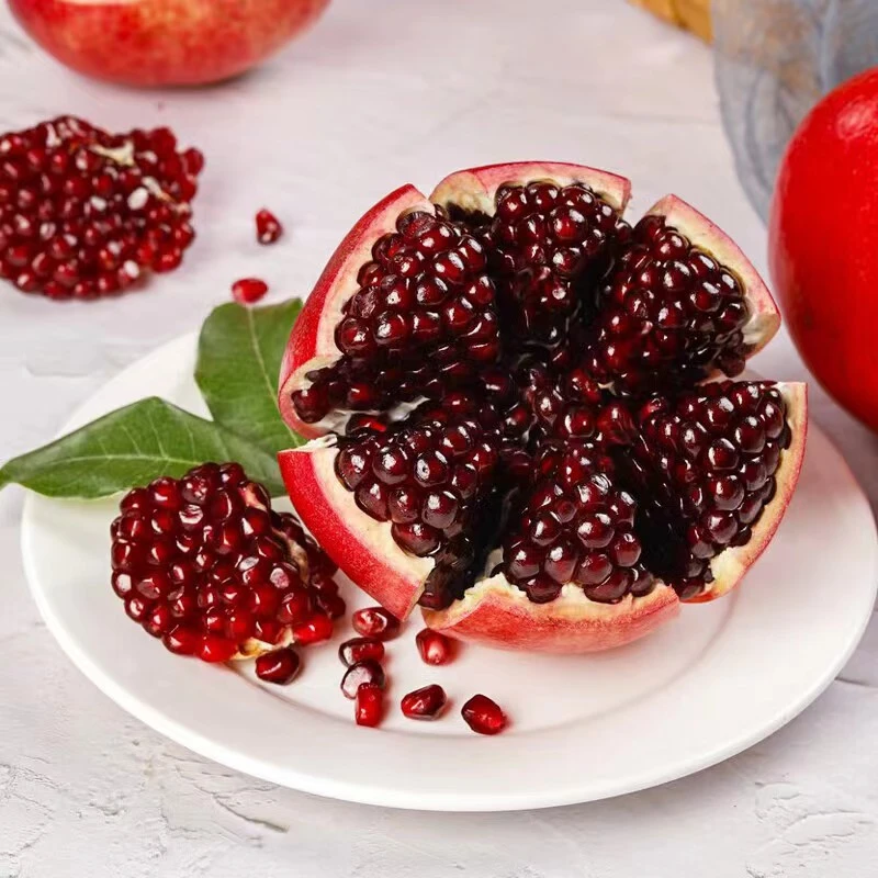 正宗四川会理突尼斯软籽应当季新鲜水果甜红石榴爆汁产地精品果