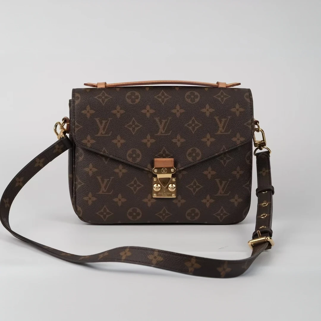 95新 LouisVuitton/路易威登 老花邮差包/优尔精选/68480